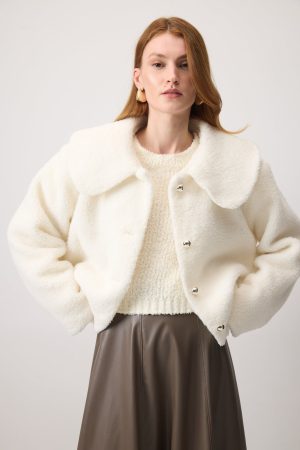 PLUSH SHORT JACKET
