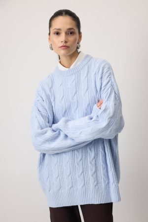 CREW-NECK KNITWEAR SWEATER
